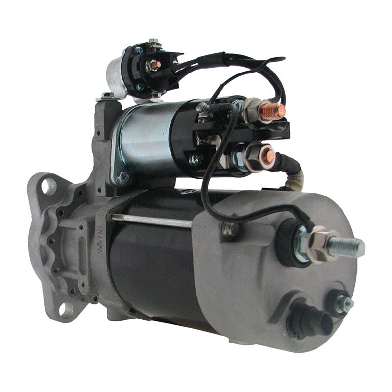 24V 12 Teeth Delco Starter 10461758 19011511 8200043 for Volvo Engine D12D Excavator EC360 - Fab Heavy Parts