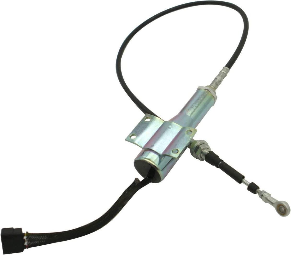 24V Fuel Shutoff Solenoid VOE11110030 11110030P03 11110030 SA - 4646 - 24 SA - 4744 - 24 Fits Volvo L120C L90C L70C L150C L180C L330C L220D - Fab Heavy Parts
