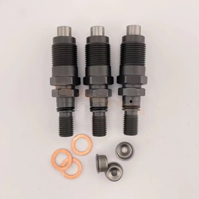 3 PCS Fuel Injector AM879688 for John Deere Tractor 415 425 430 445 455 X495 X595 655 755 670 - Fab Heavy Parts