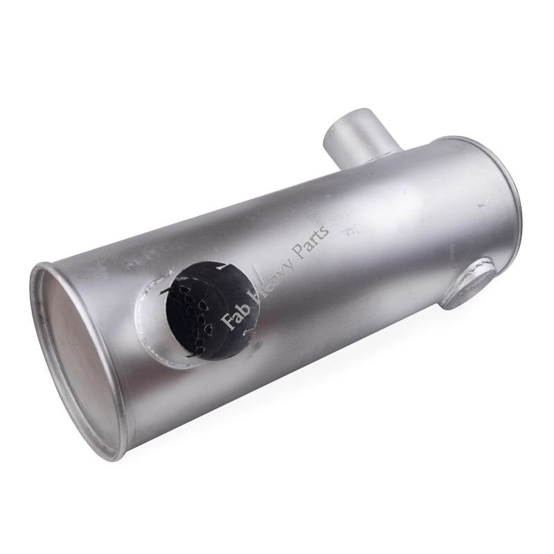 New Muffler Fits for Caterpillar 320D Excavator Replacement 467-4842 4674842, Round Bottom Diameter 250mm