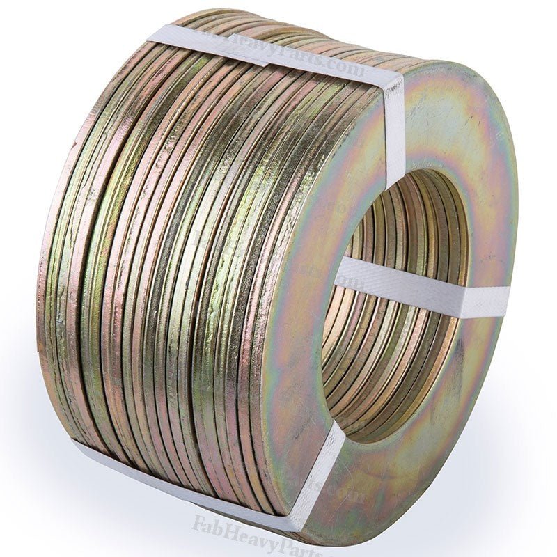 35*70*5mm Steel Large Bucket Shim Washer Kit for Excavator Loader Digger - Pack of 10 - Fab Heavy Parts