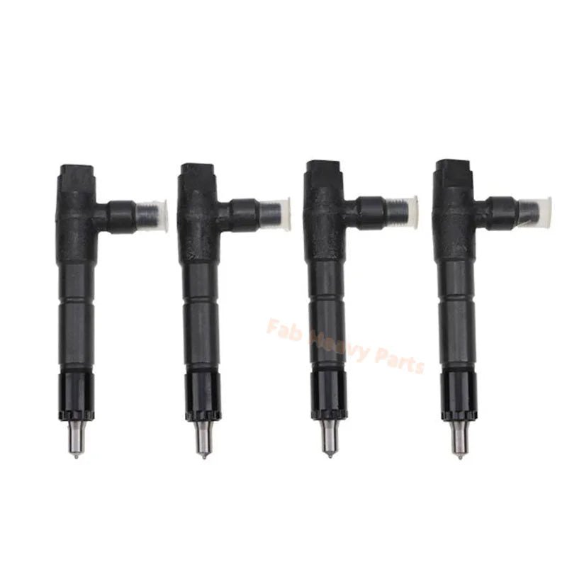 4 PCS Fuel Injector 729907 - 53100 for Yanmar 4TNV98 4TNV98T Engine - Fab Heavy Parts