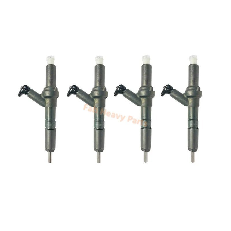 4 PCS Fuel Injector 8973293400 8 - 97329340 - 0 for Isuzu Engine 4JH1 - Fab Heavy Parts