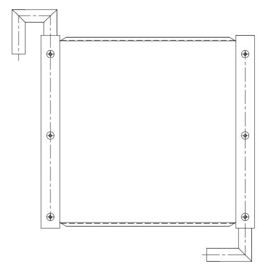 4301309 Hydraulic Oil Cooler for Hitachi EX60-2 EX60-3-Oil cooler-Fab Heavy Parts