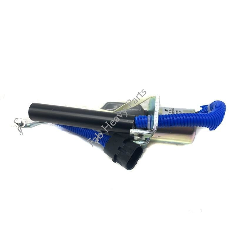 New Fits Cummins Engine Stop Solenoid Fuel Shutoff 4942879 D59-002-01A 5295567 Replacement, Warranty 1 Year