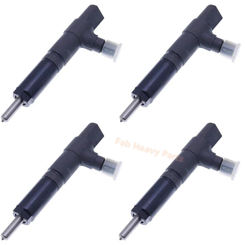 4 Piece Fuel Injector 6685512 Aftermarket Replacement For Bobcat Loader S130 S150 S160 S175 S185 S510 31 334 335 S175 5600 S510 B300 T140