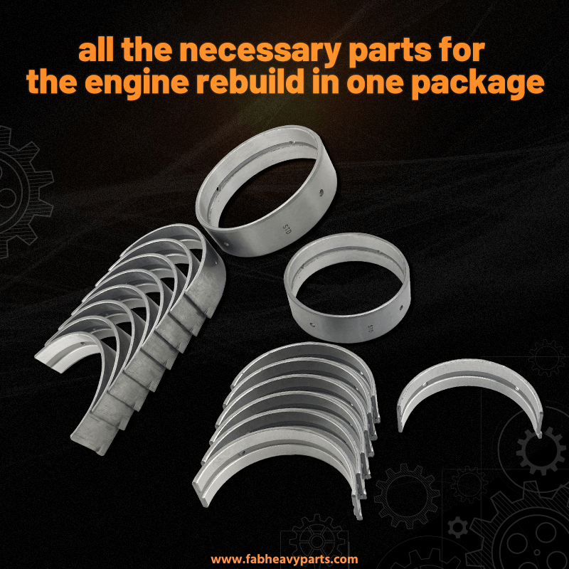 4TNV84 4TNV84T Engine Overhaul Rebuild Kit For John Deere New Holland T3020 T3040 - Fab Heavy Parts