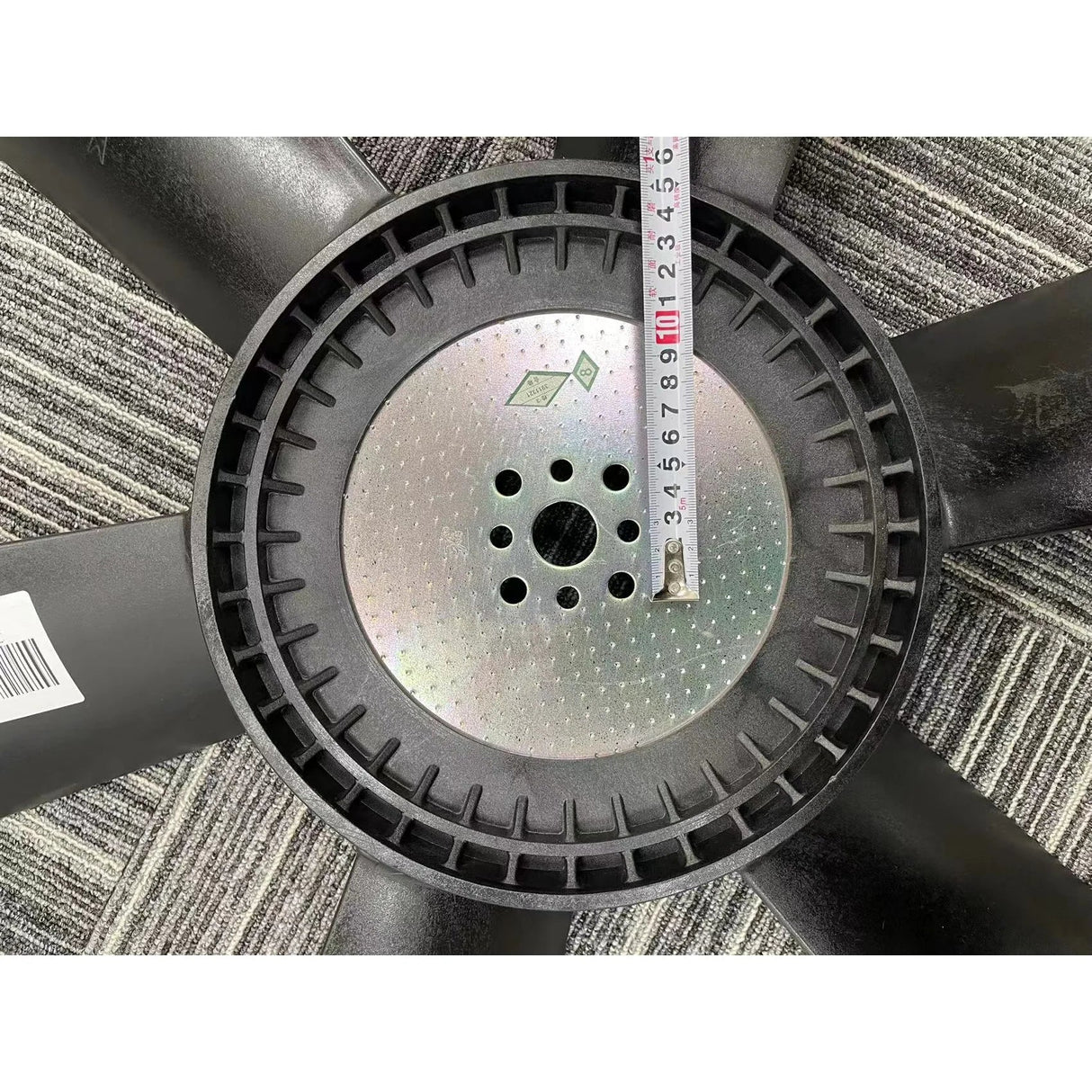 6 Blade Clockwise Fan 3911319 for Cummins Engine Generator Hyundai Case Loader - Fab Heavy Parts