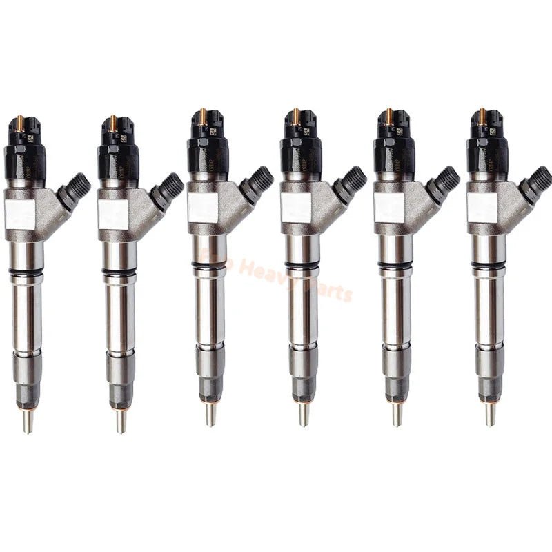 6 PCS Bosch Fuel Injector 0445120361 5801479314 for Iveco SFH Engine Cursor 9 F2CE3681E F2CE3681G F2CE0685A - Fab Heavy Parts