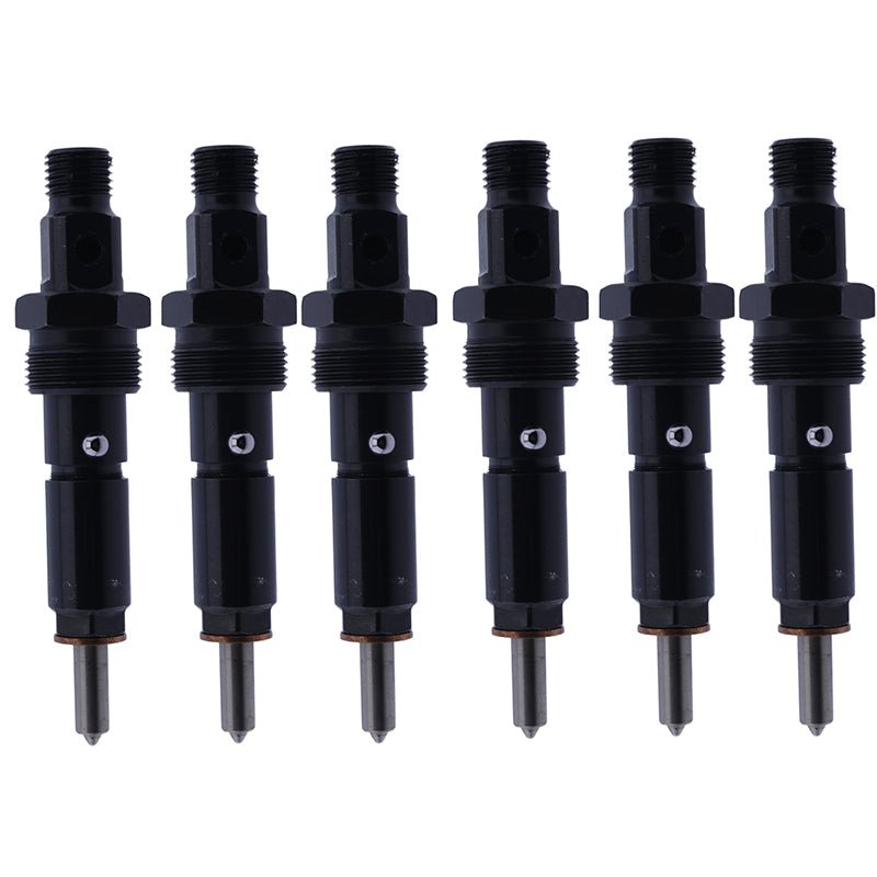 6 PCS Fuel Injector 0432133864 3802516 Fits for Cummins Engine 12 Valve 5.9L - Fab Heavy Parts