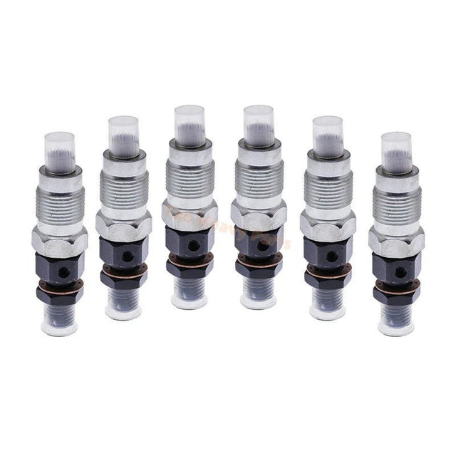 6 PCS Fuel Injector 093500-3400 23600-64050 for Toyota Engine 1HZ 2C Land Cruiser 4.2L - Fab Heavy Parts
