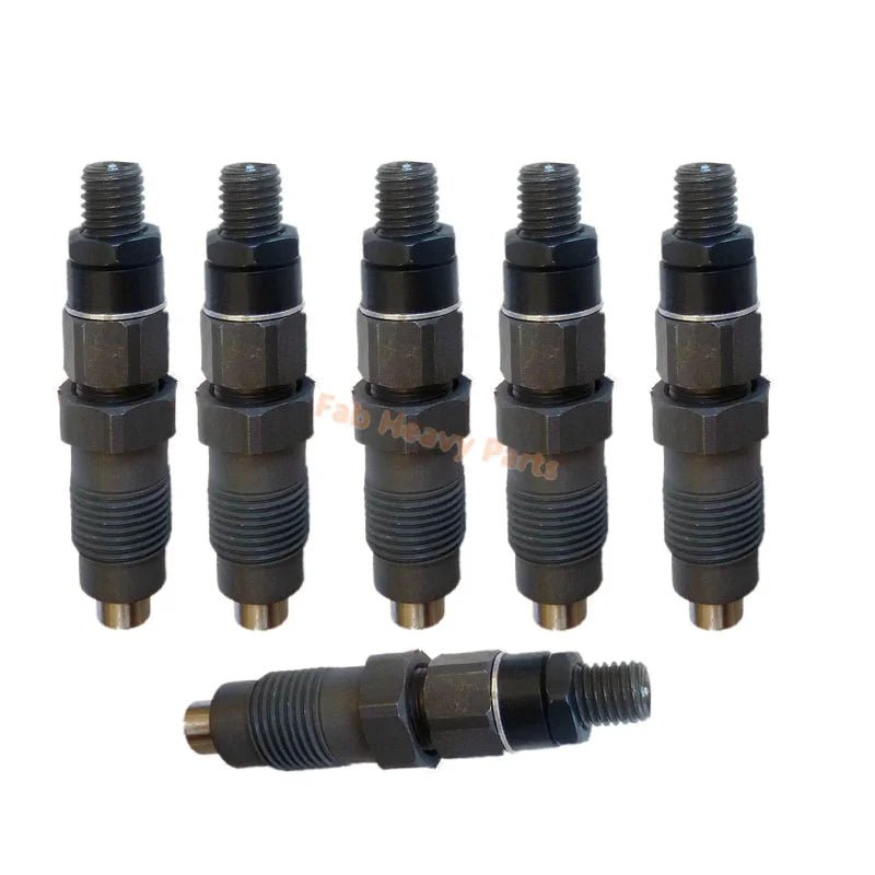 6 PCS Fuel Injector 093500 - 3650 23600 - 69055 for Toyota Engine 2C 1HZ 2C - L Land Cruiser HJZ80 - Fab Heavy Parts