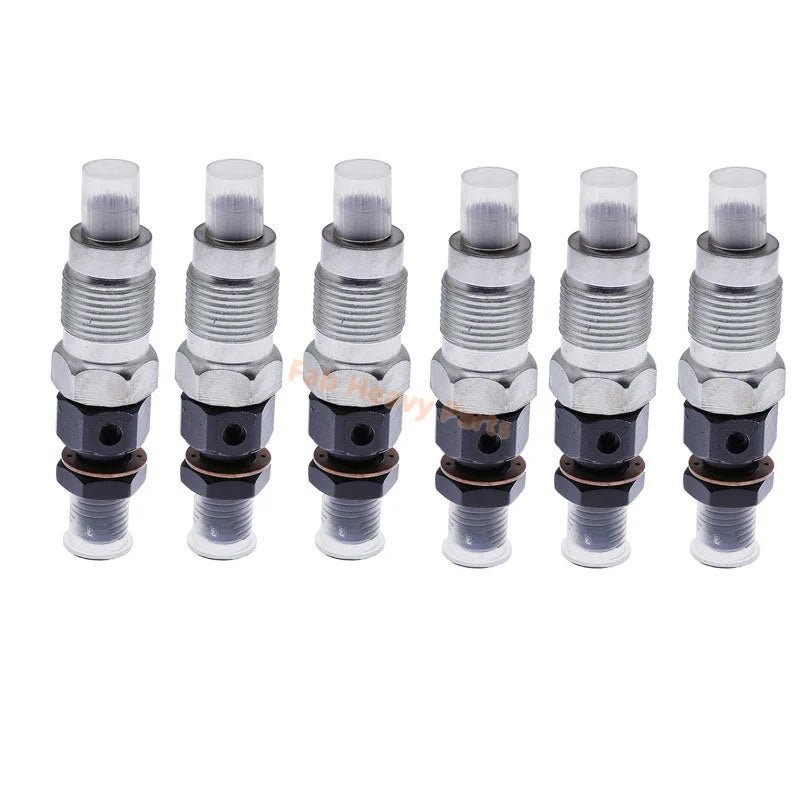 6 PCS Fuel Injector 093500 - 5760 23600 - 19045 for Toyota Engine 1HZ 2C Land Cruiser Land Cruiser 70 80 Series - Fab Heavy Parts