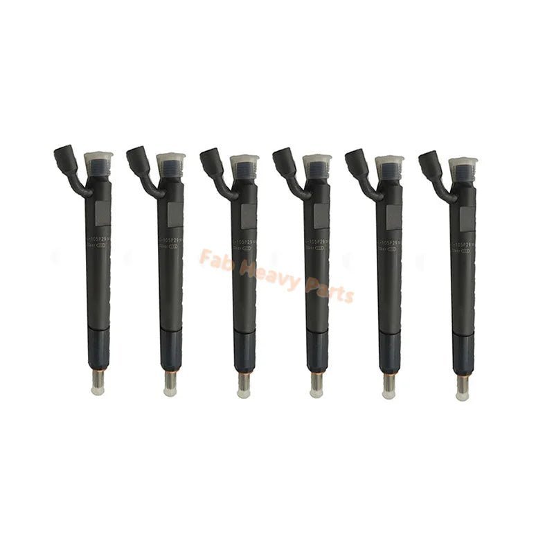 6 PCS Fuel Injector 3802755 J930525 Fits for Cummins 8.3L Fits CASE 6831T 6831TA Engine - Fab Heavy Parts