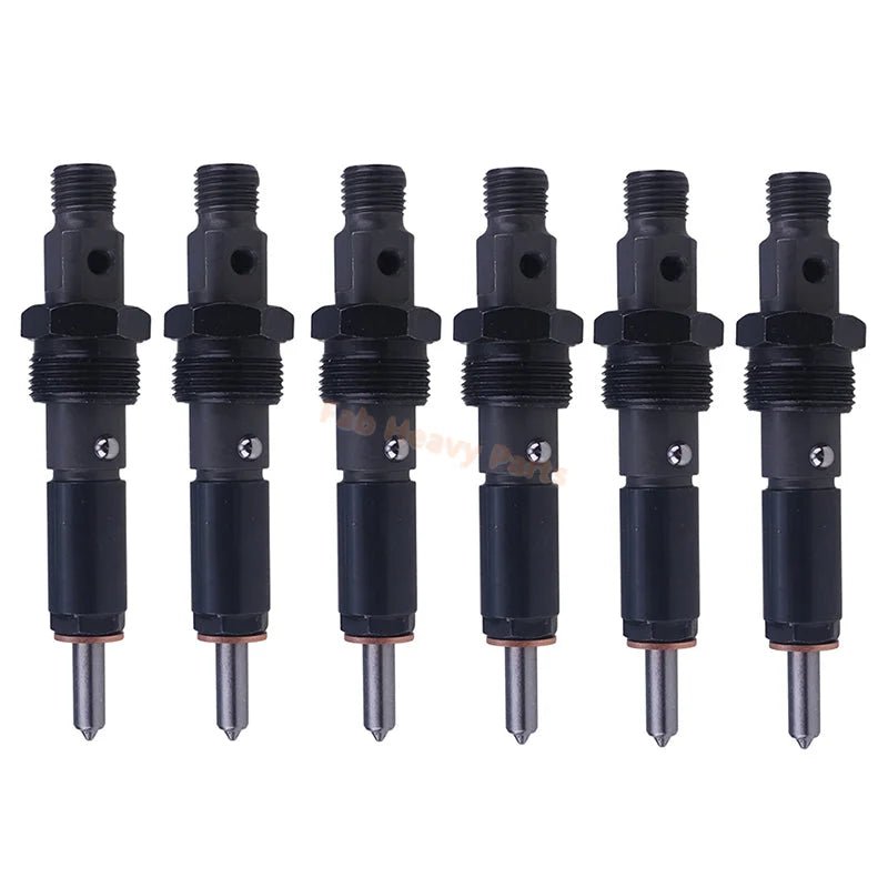 6 PCS Fuel Injector 3897596 3967597 0432131753 Fits for Cummins Engine 6BTA 5.9L - Fab Heavy Parts
