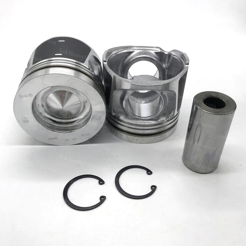 6 Set of Piston and Cylinder Sleeve for Volvo D6E Engine - Fab Heavy Parts