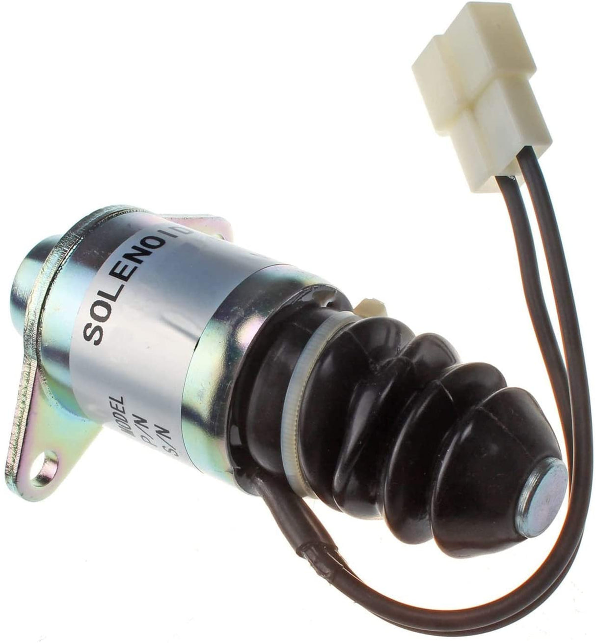 ShutOff Solenoid Valve 129271-77950 129209-77950 for Yanmar Marine Engine 2YM15 3YM30 3YM20 3JH5E 3JH4E 4JH4AE, 12V-Shut down solenoid-Fab Heavy Parts