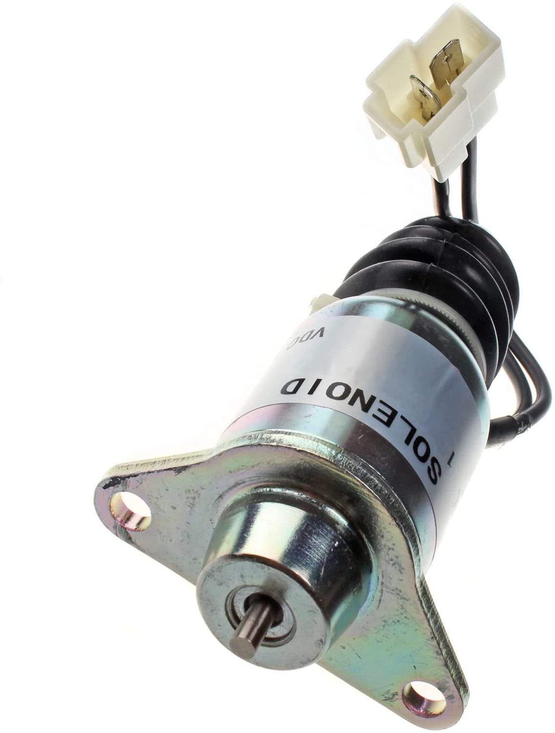 ShutOff Solenoid Valve 129271-77950 129209-77950 for Yanmar Marine Engine 2YM15 3YM30 3YM20 3JH5E 3JH4E 4JH4AE, 12V-Shut down solenoid-Fab Heavy Parts