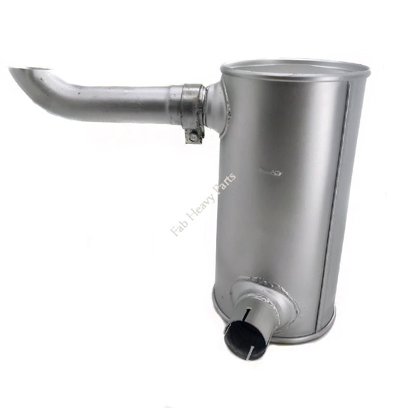6205-11-5330 6207-11-5310 Muffler for Komatsu PC120-5 Excavator, Engine 4D95, w/ Pipe 2.8 Inch 70mm, Warranty 6 Months - Fab Heavy Parts