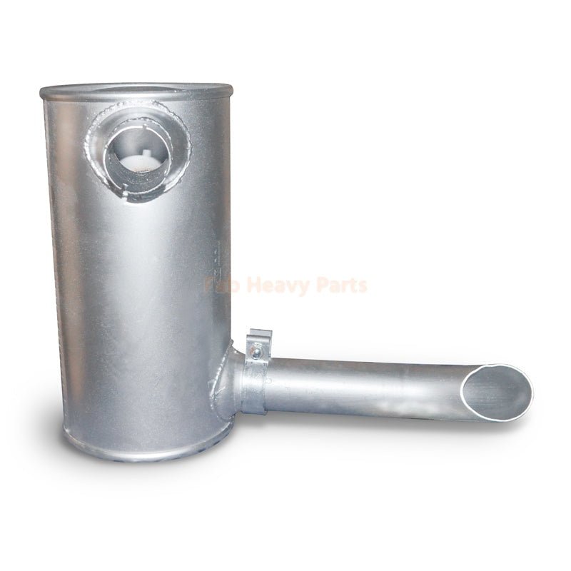 6205-11-5330 6207-11-5310 Muffler for Komatsu PC120-5 Excavator, Engine 4D95, w/ Pipe 2.8 Inch 70mm, Warranty 6 Months - Fab Heavy Parts