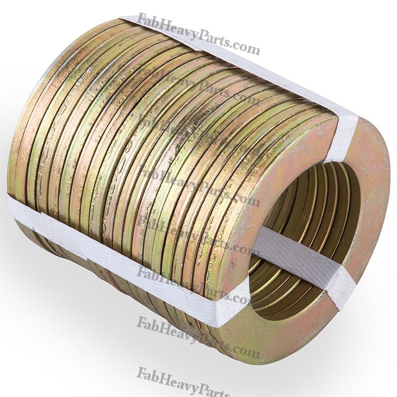 65*100*5mm Steel Large Bucket Shim Washer Kit for Excavator Loader Digger - Pack of 10 - Fab Heavy Parts