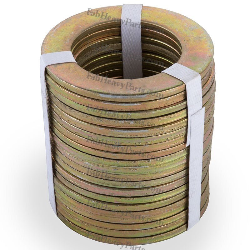 65*100*5mm Steel Large Bucket Shim Washer Kit for Excavator Loader Digger - Pack of 10 - Fab Heavy Parts