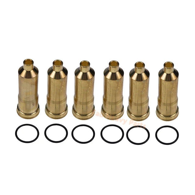 6PCS Injector Sleeve 8-97602301-1 for Isuzu Engine 6HK1 - Fab Heavy Parts