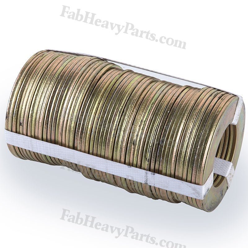 70*140*3 mm Steel Large Bucket Shim Washer Kit for Excavator Loader Digger - Pack of 10 - Fab Heavy Parts