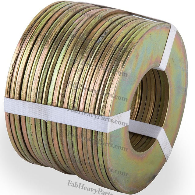 70*140*5mm Steel Large Bucket Shim Washer Kit for Excavator Loader Digger - Pack of 10 - Fab Heavy Parts