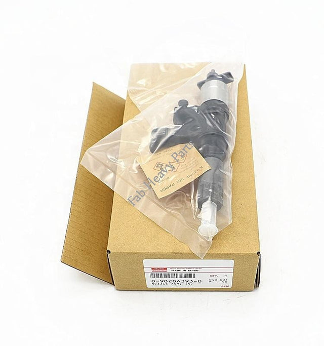 New Genuine Isuzu Engine Common Rail Injector 4HK1 6HK1 8-98284393-0 8982843930 for Hitachi Excavator