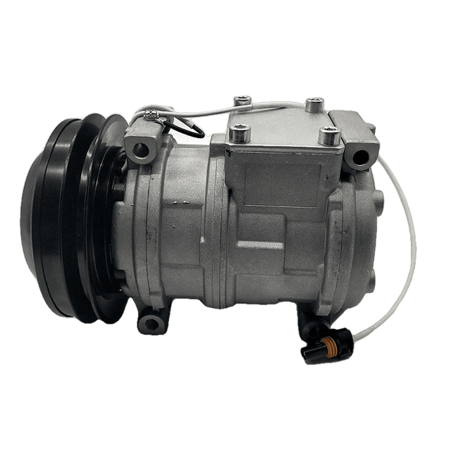 Denso 4471702400 AC Compressor 10PA17C 12V For John Deere 9120 Tractor 322 Loader-AC compressor-Fab Heavy Parts