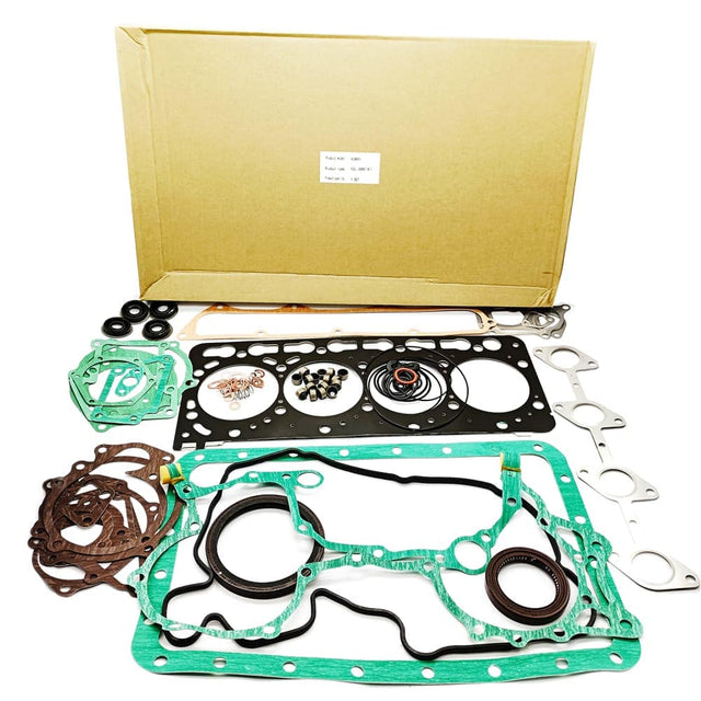 Fits Yanmar 3TNE68 Engine Overhaul Gasket Kit Complete Gasket Set Fits For Komatsu Mini Excavator