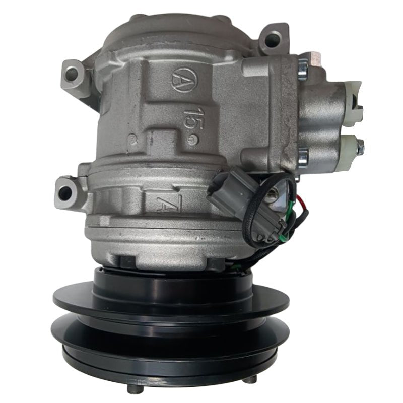 Air Condition Compressor 425 - 07 - 21180 Fits Komatsu Wheel Loaders WA200 - 3 WA250 - 3 WA320 - 3 WA470 - 3 WA800 - 3E0 WA900 - 3E0 - Fab Heavy Parts