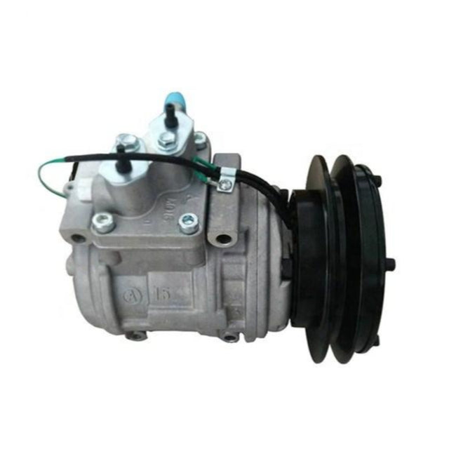 Air Conditioning Compressor 4431081 Fit Hitachi Excavator ZX110 ZX120 ZX160 ZX185USR - Fab Heavy Parts