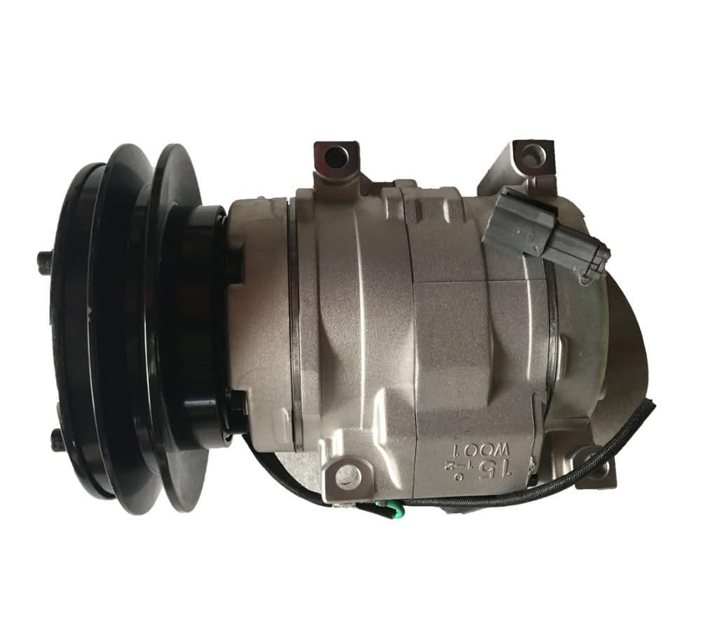 Air Conditioning Compressor 4436025 Fit Hitachi Excavator ZX450 - 3 ZX470H - 3 ZX500LC - 3 ZX650LC - 3 ZX850 - 3 - Fab Heavy Parts