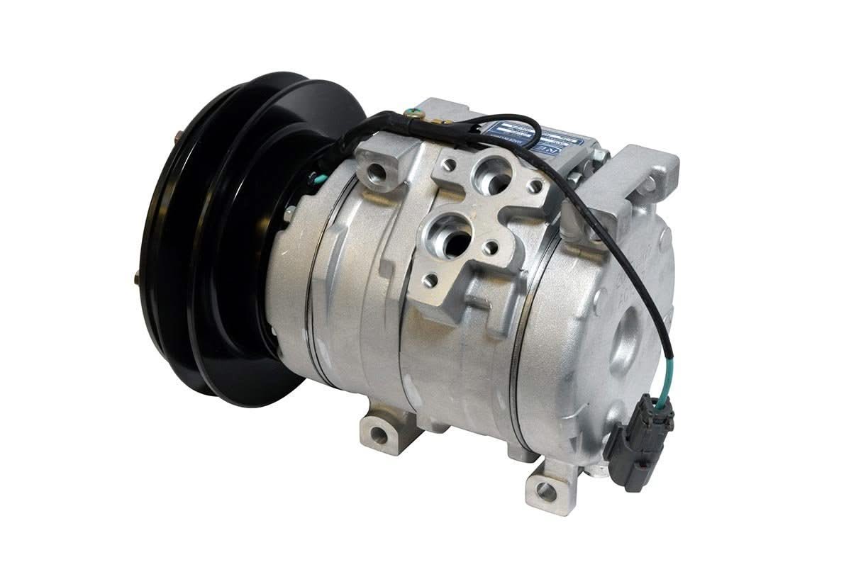 Air Conditioning Compressor 4436025 Fit John Deere Excavator 450CLC 600CLC 800C 450DLC 650DLC 850DLC - Fab Heavy Parts