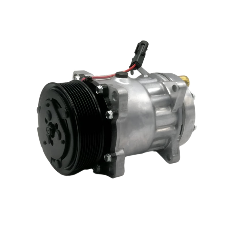 Air Conditioning Compressor 84058795 Fit for Ford New Holland 8PK-119 12V - Fab Heavy Parts