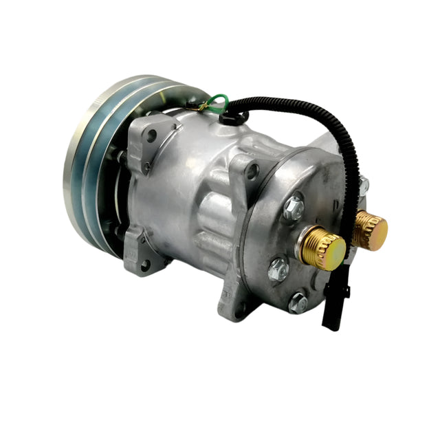 Air Conditioning Compressor 86983967R 86983967 Fit for Case Dozer 1150K 621D 850M - Fab Heavy Parts