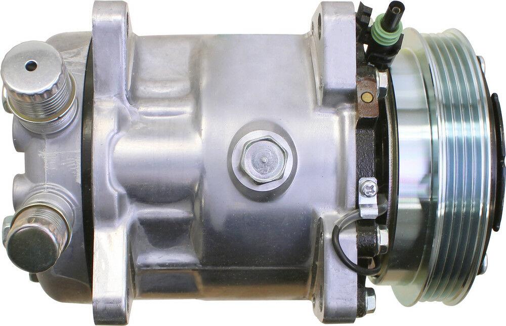 Air Conditioning Compressor 87649991 Fit for New Holland Loader L190 L185 L180 C190 C185 - Fab Heavy Parts