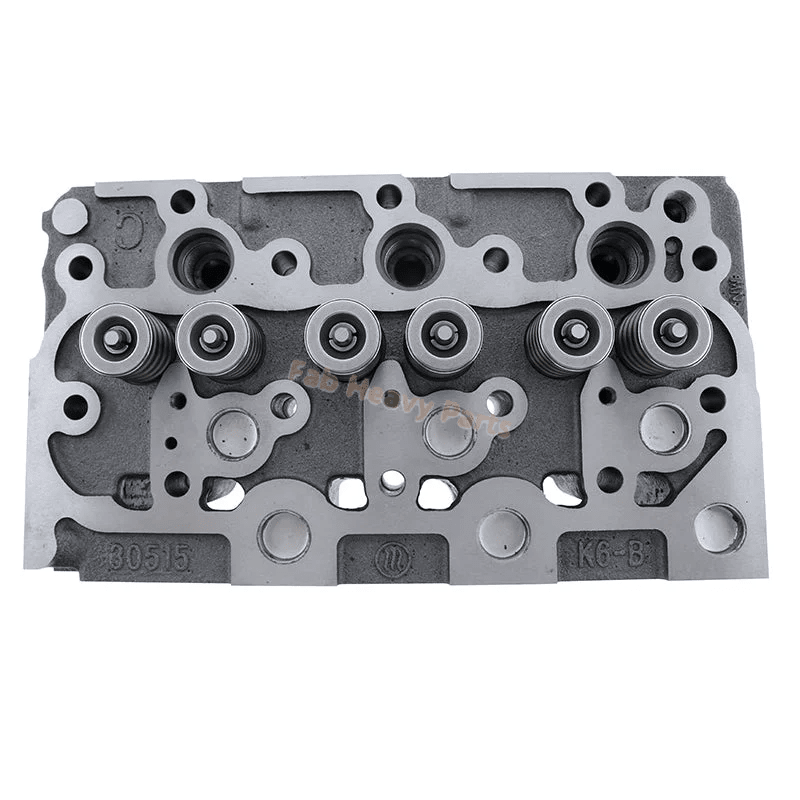 Complete Cylinder Head With Valves for Kubota D1402 Engine - Fab Heavy Parts