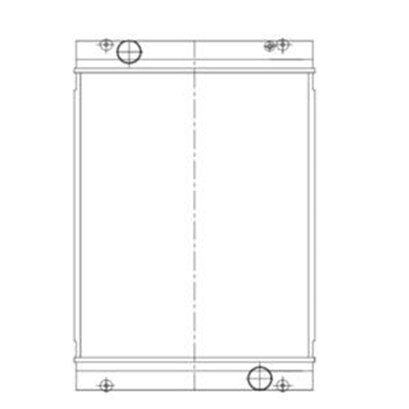 Cooling Radiator 17472657 for Volvo Wheel Loader L70H L90H