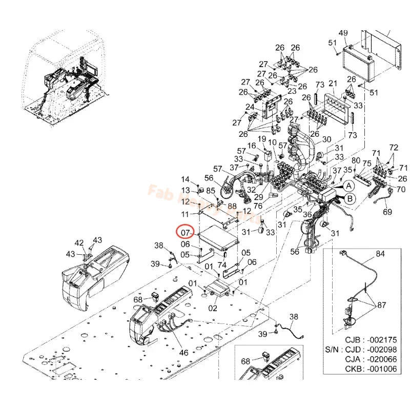 CPU Controller 9274931 for Hitachi ZAXIS210W - 3F ZAXIS22W - 3 ZX210W - 3 ZX220W - 3 ZX250W - 3 ZX400W - 3 - Fab Heavy Parts