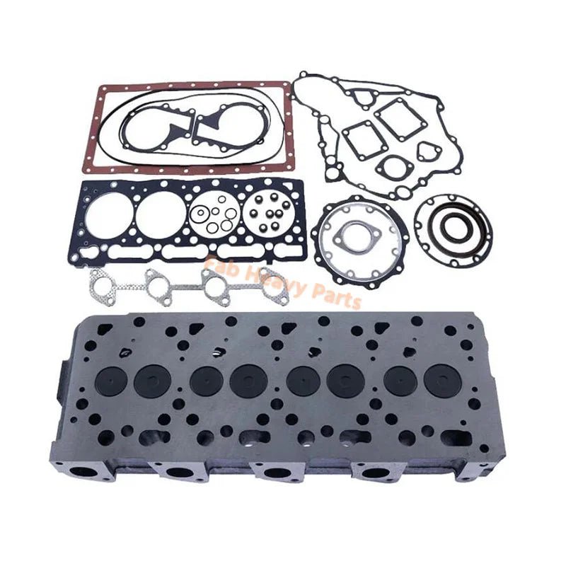 Cylinder Head 1G091 - 03044 for Kubota Engine V1505T Tractor B3030HSD B7800HSD Front Mower F3680 - Fab Heavy Parts