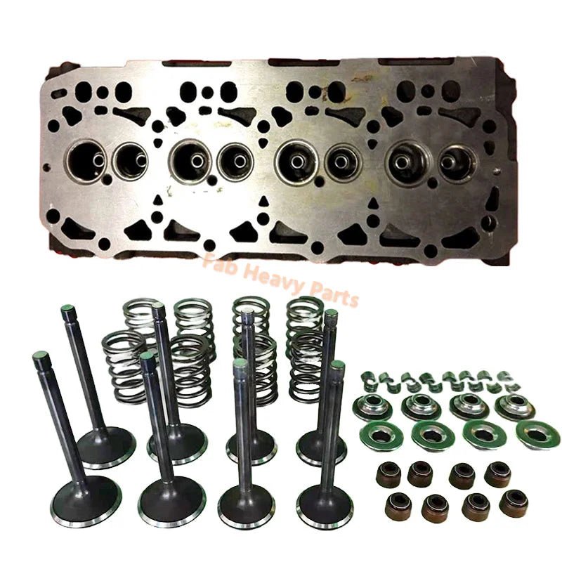 Cylinder Head Assembly 129407 - 11700 for Yanmar Engine 4TNE84 4TNE88 - Fab Heavy Parts