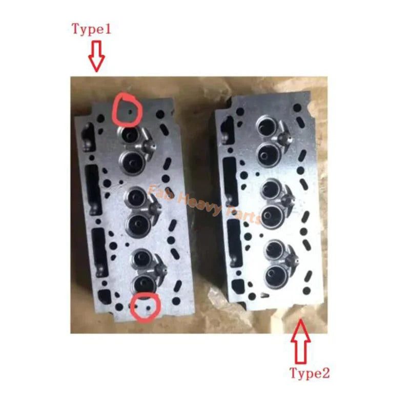 Complete Cylinder Head Fits for Komatsu Engine 3D84