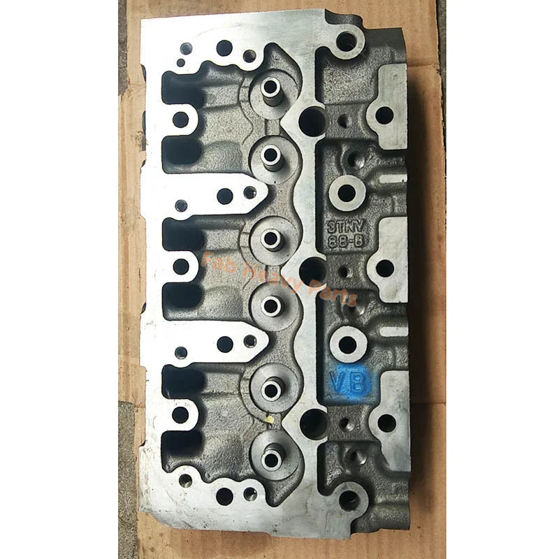 Complete Cylinder Head with Valves for Yanmar 3TNV84 Engine John Deere 27D 35D Excavator 3045R 3120 3203 3320 3520 3720 Tractor