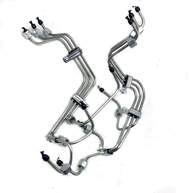 Doosan DE08 Engine Fuel Injection Line Set Aftermarket - Fab Heavy Parts