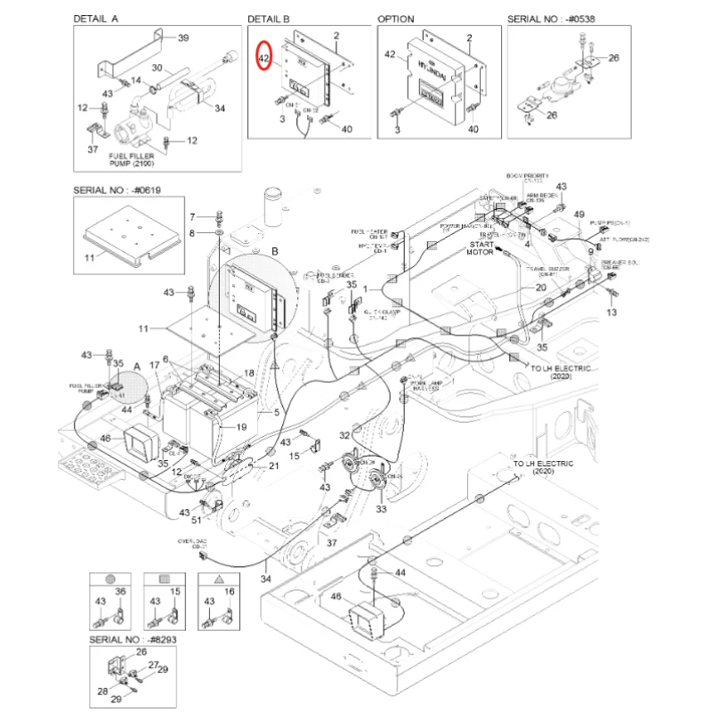 Electronic Control Unit 21Q6-32181 for Hyundai R220LC-9S Excavator