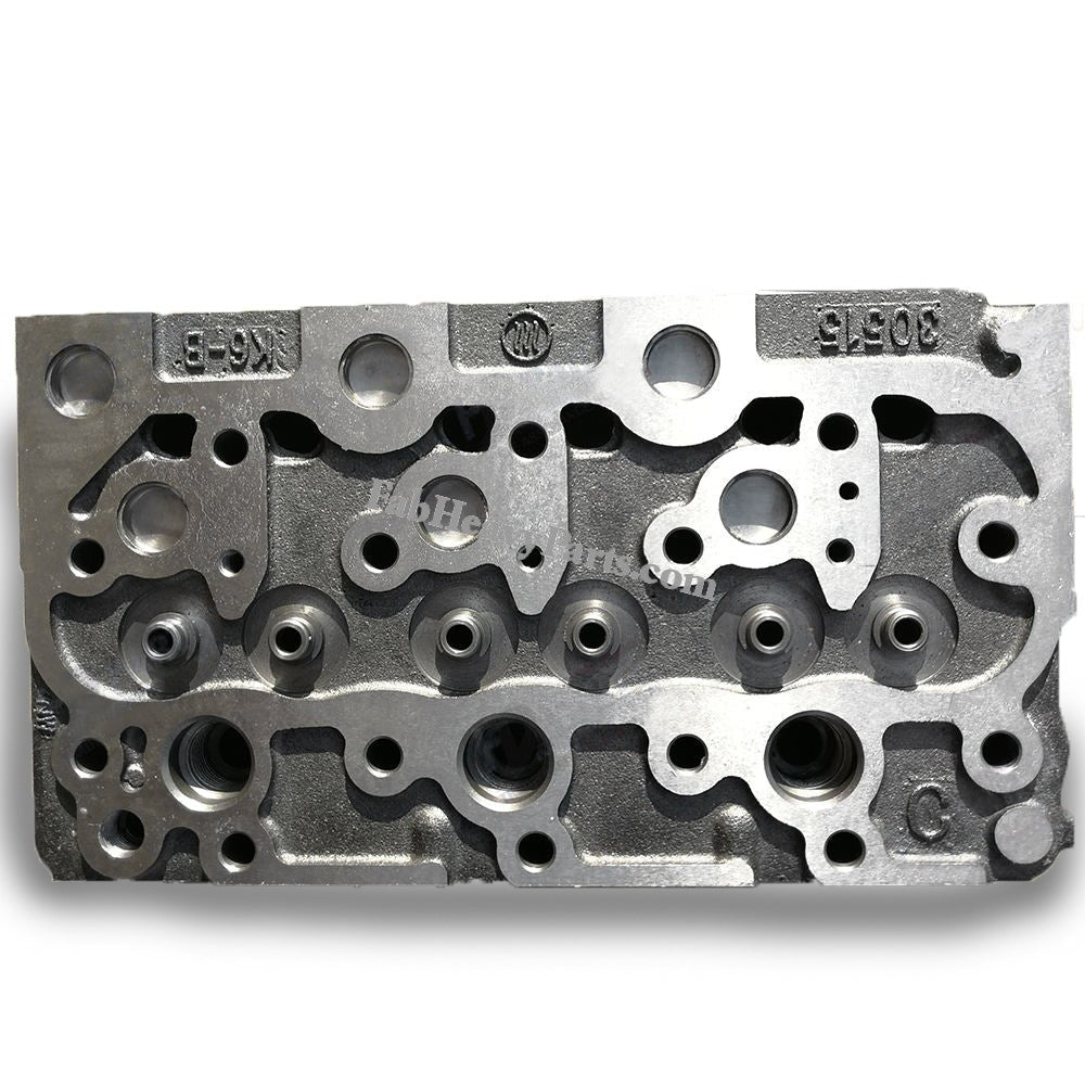 New Complete D1302 Kubota Engine Cylinder Head w/ Valves and Springs