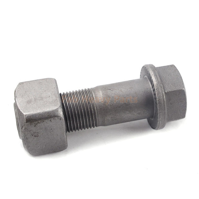 M20*65 mm Belteskobolt Kjedebolt med muttere for Volvo CAT Passer til koffert Kobelco Passer til Komatsu Hitachi Doosan JD gravemaskin-laster-pakke med 50 stk.